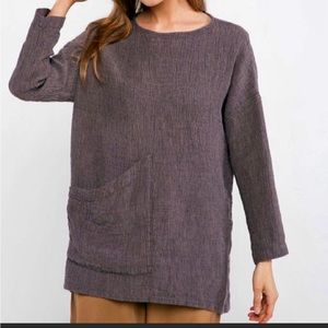 Elizabeth Suzann long sleeve Harper in pepper